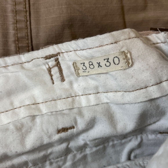 Ralph Lauren Denim & Supply Military Flag Pockets Cargo Pants - Men's Size 38*29 - Picture 6 of 13